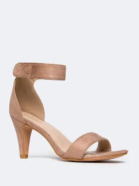 Velcro Ankle Strap Heel